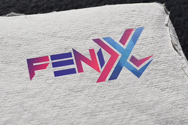 Projekt logo dla punktu xero FENIX.